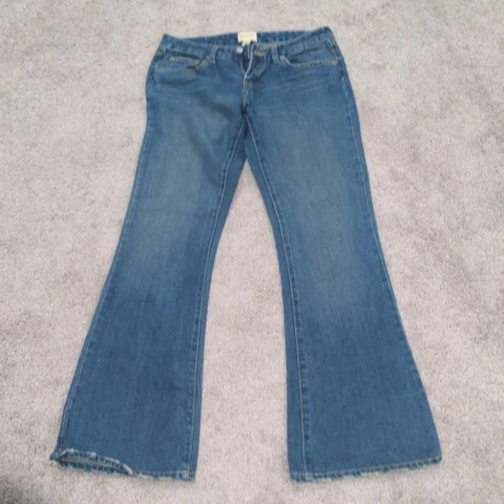 Abercrombie & Fitch Blue Boot Cut Jeans